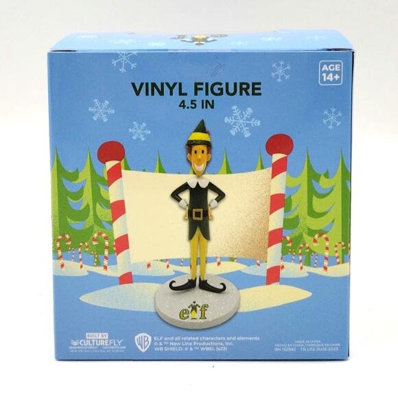 Will Ferrell Elf Vinyl Figure Collectible New in Box CultureFly WB Christmas - Picture 4 of 6